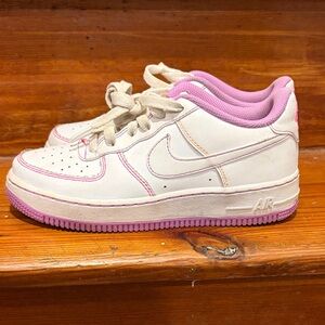 Nike Kids Sneakers White and Pink